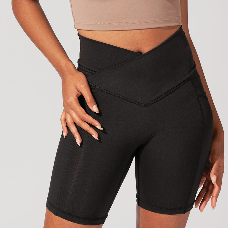 Crisscross Hourglass Shorts