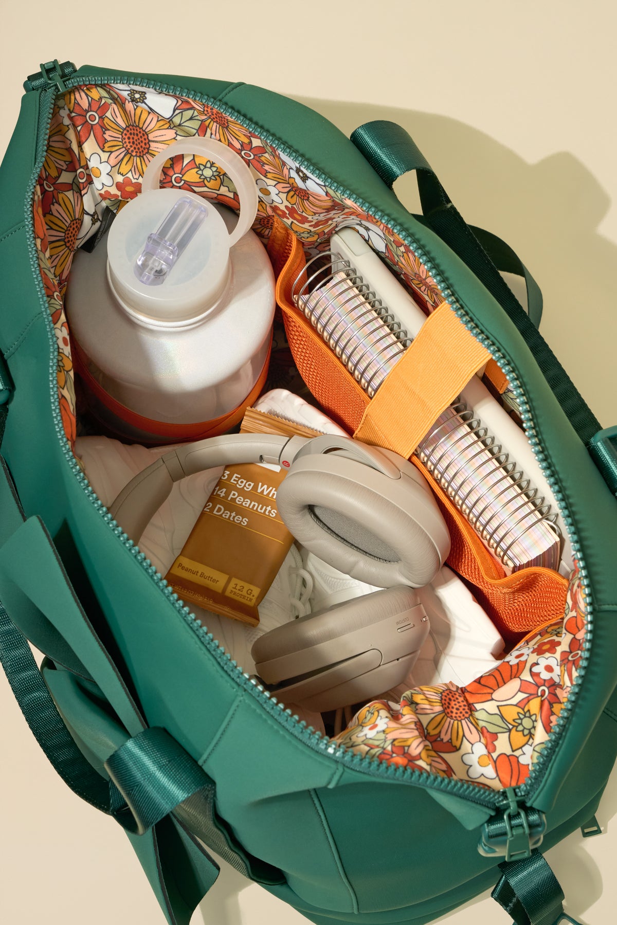 Belladonna Duffle - Botanical Green