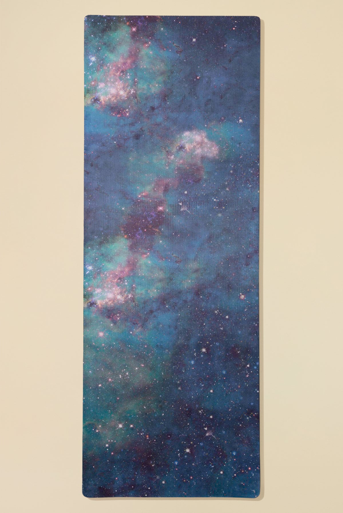 CloudCushion Vegan Suede Yoga Mat - Cool Cosmos 0.5" Thick