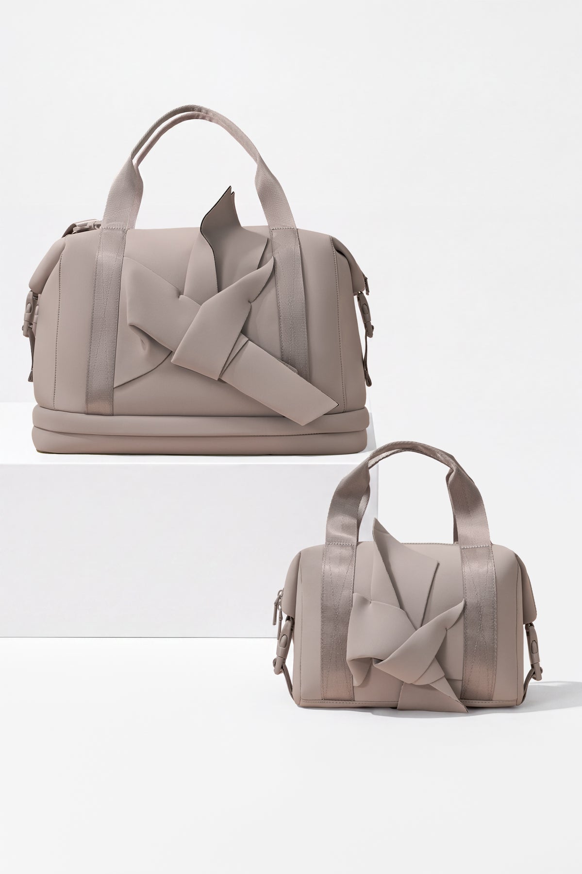 Baby Belladonna Duffle - Smoky Taupe