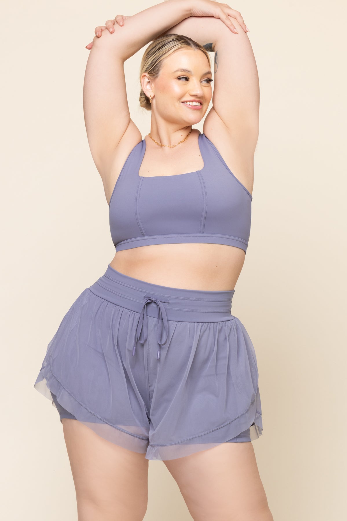 Cadence Short - Blue Mist