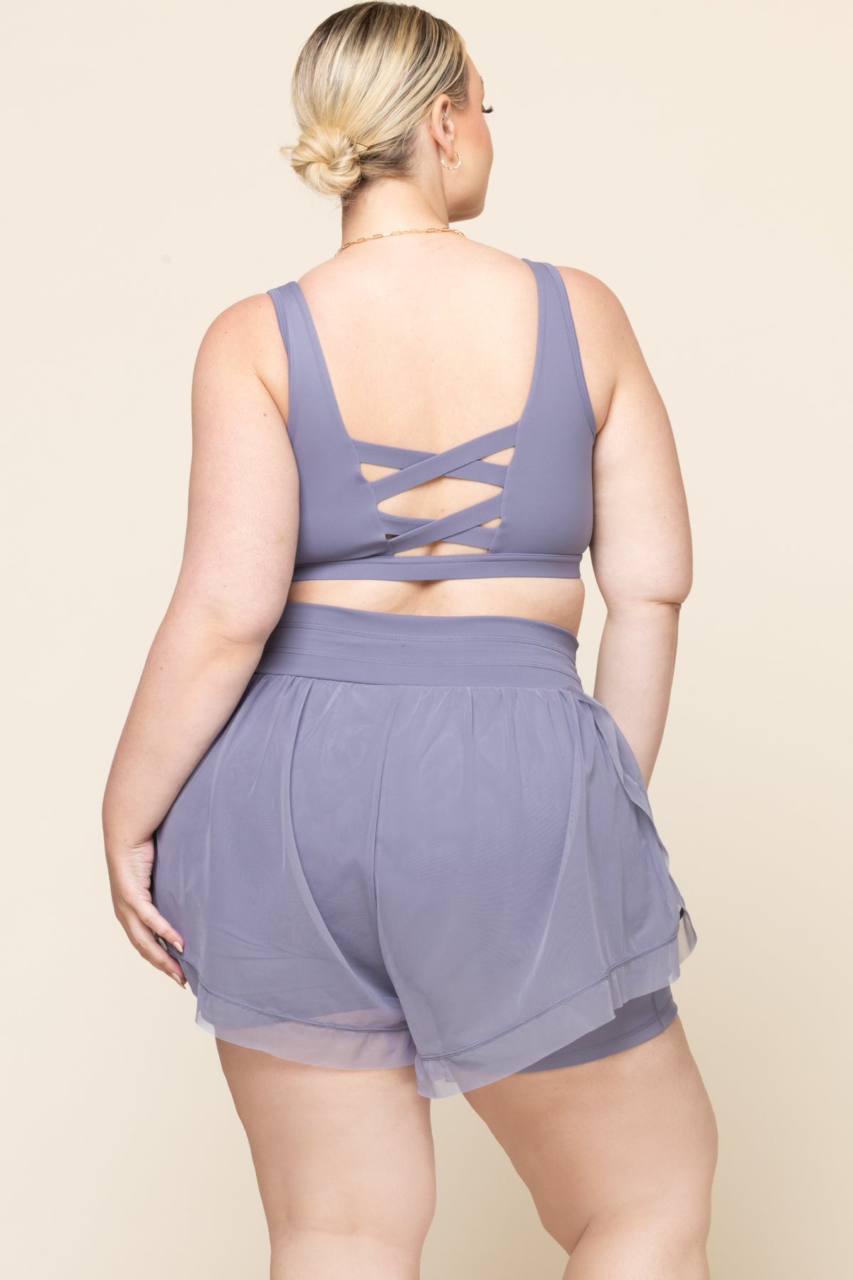Cadence Short - Blue Mist
