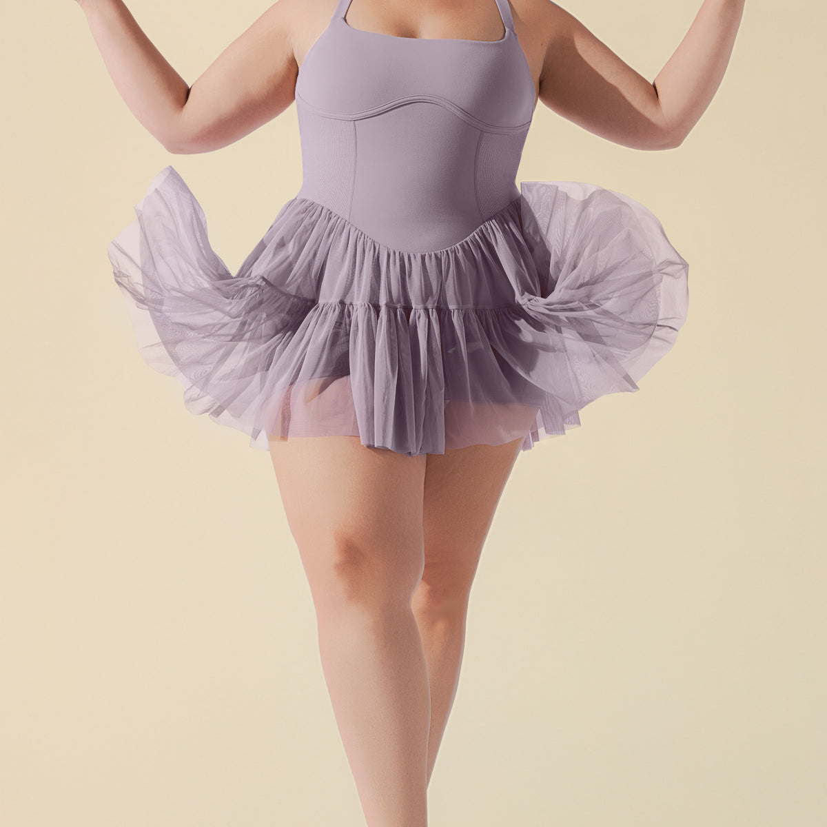Corset Pirouette Dress - Lilac