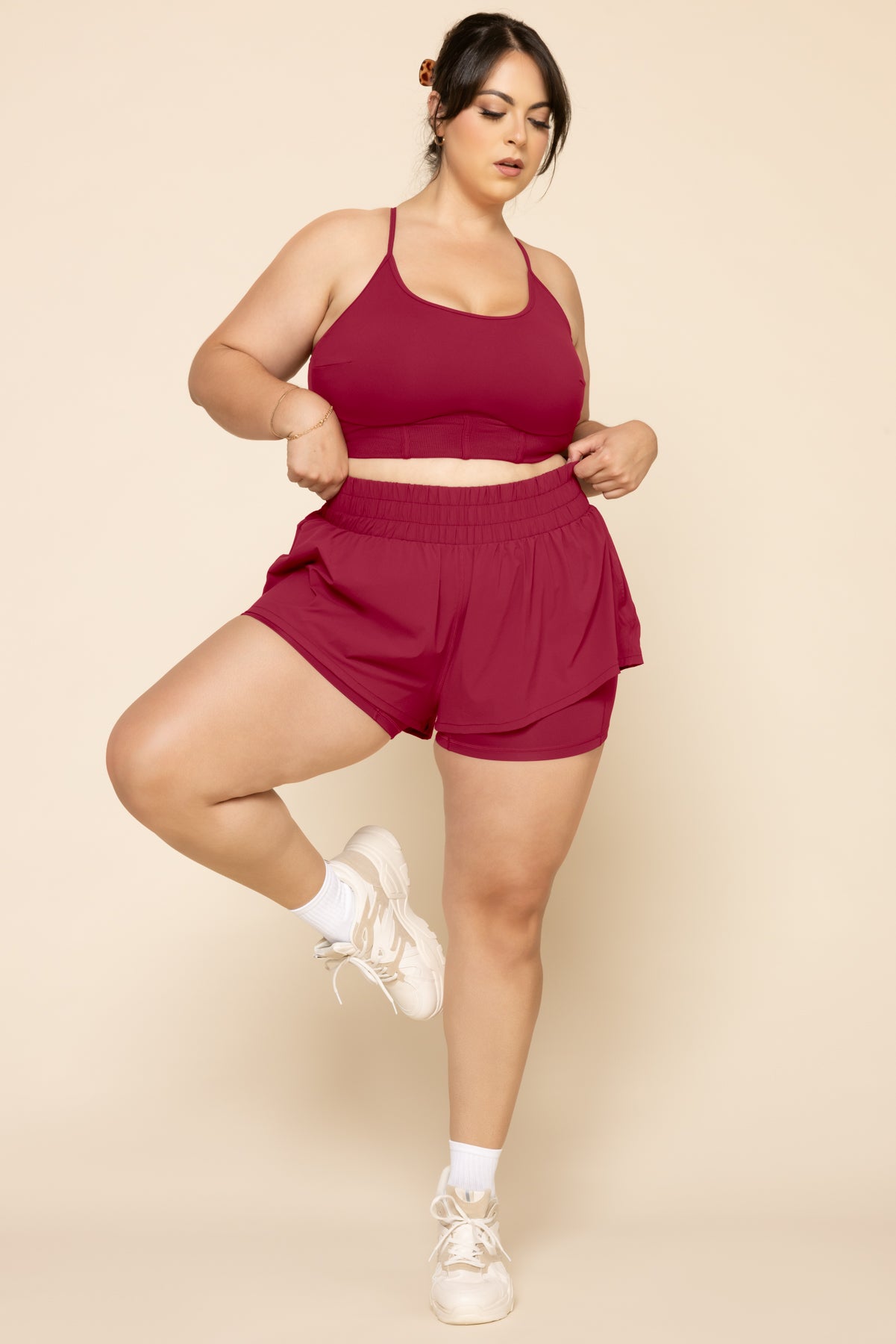 High Waisted Supershort™ - Ruby