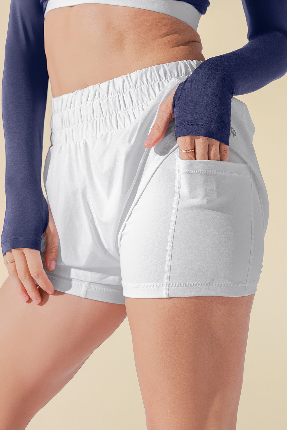 High Waisted Supershort™ - White