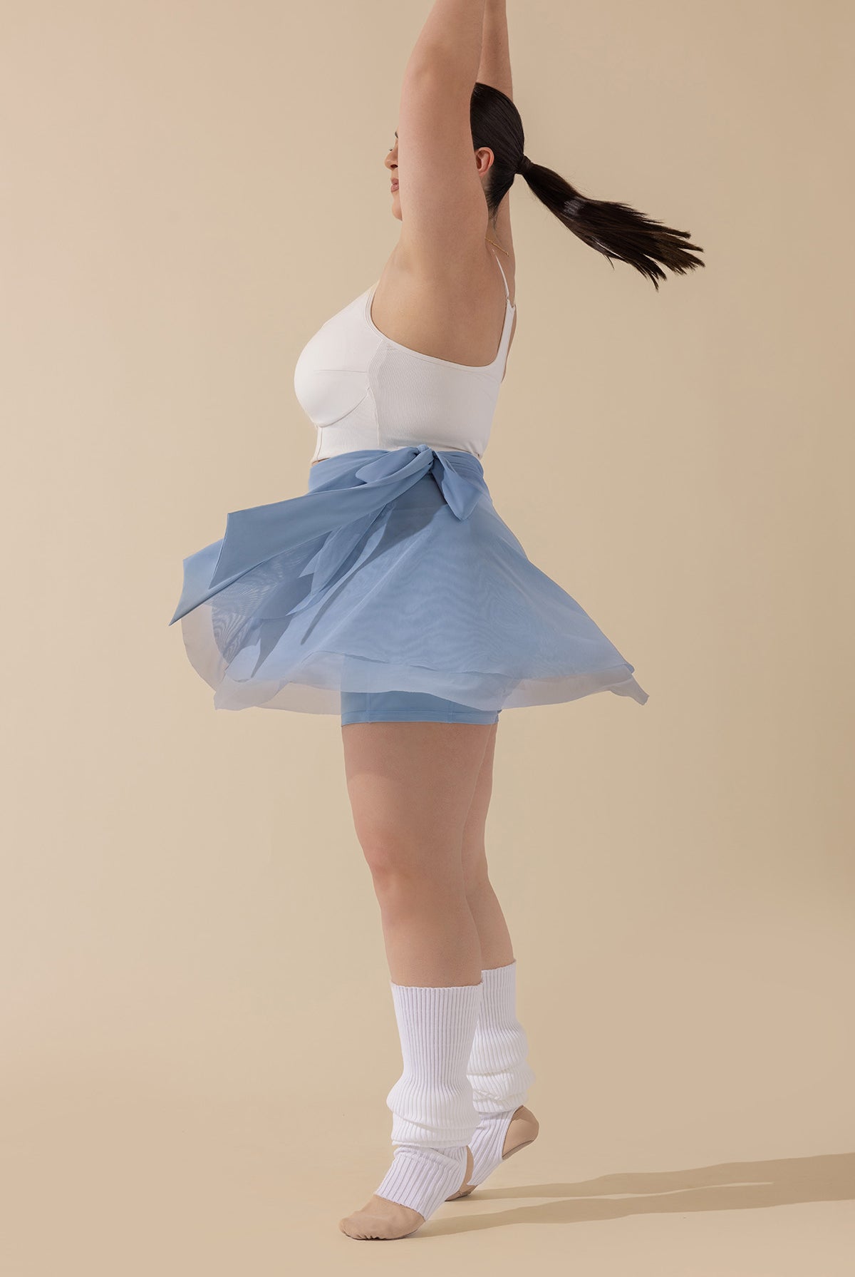 Juliet Wrap Skort - Blue Storm