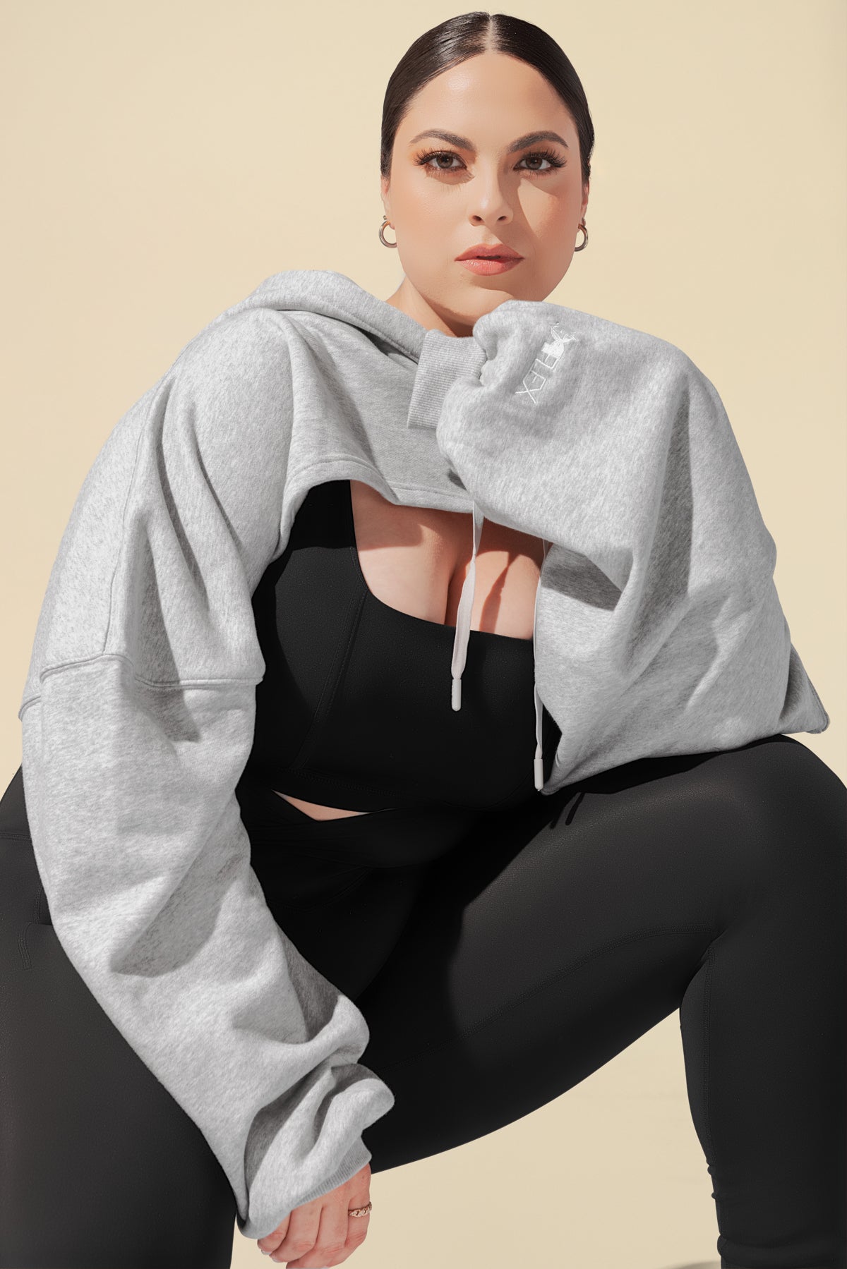 Cloud Shruggie - Heather Grey