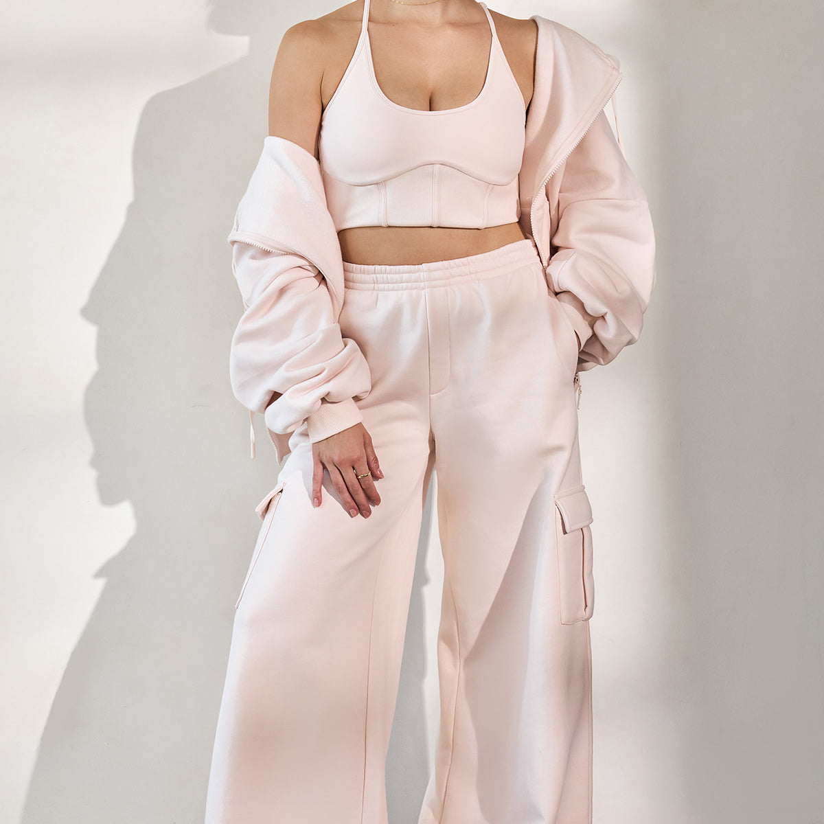 Cloud Cargo Sweatpant - Tutu Pink