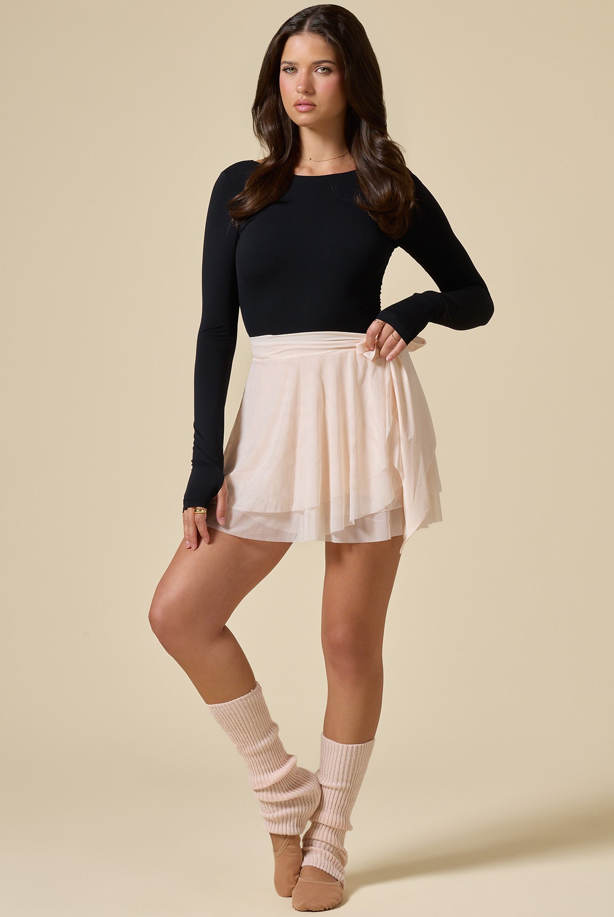 Next to Nothing Low Back Bodysuit - Black