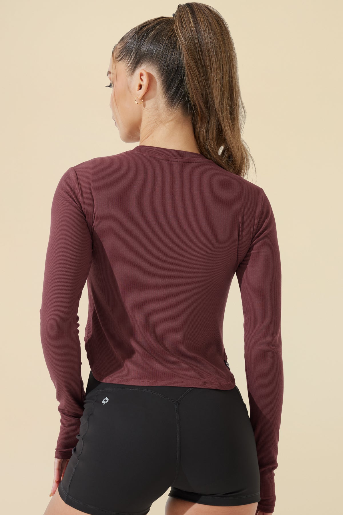 Refine Long Sleeve Top - Rose Clay