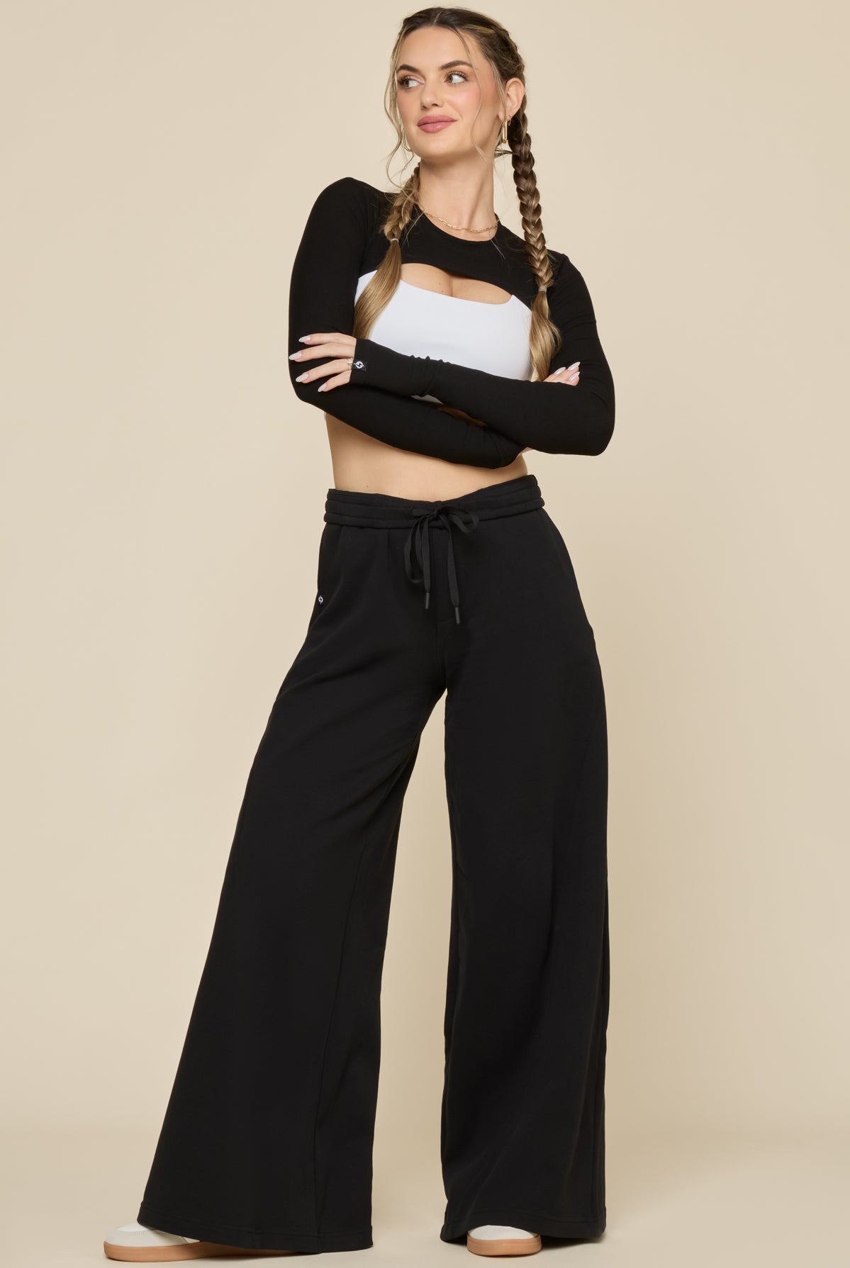 Superwide Sweatpant - Black