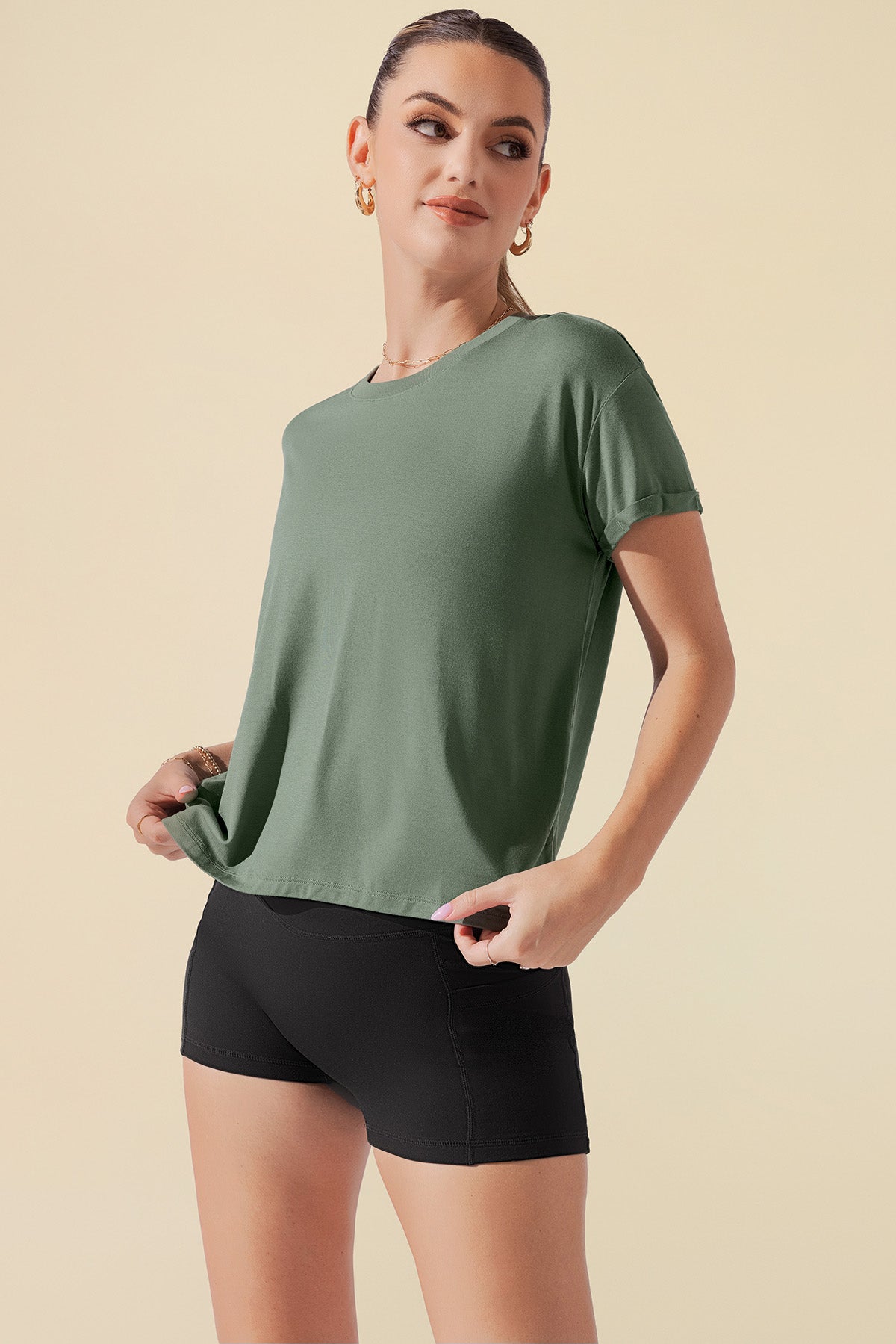 The Perfect Tee - Leaf Green