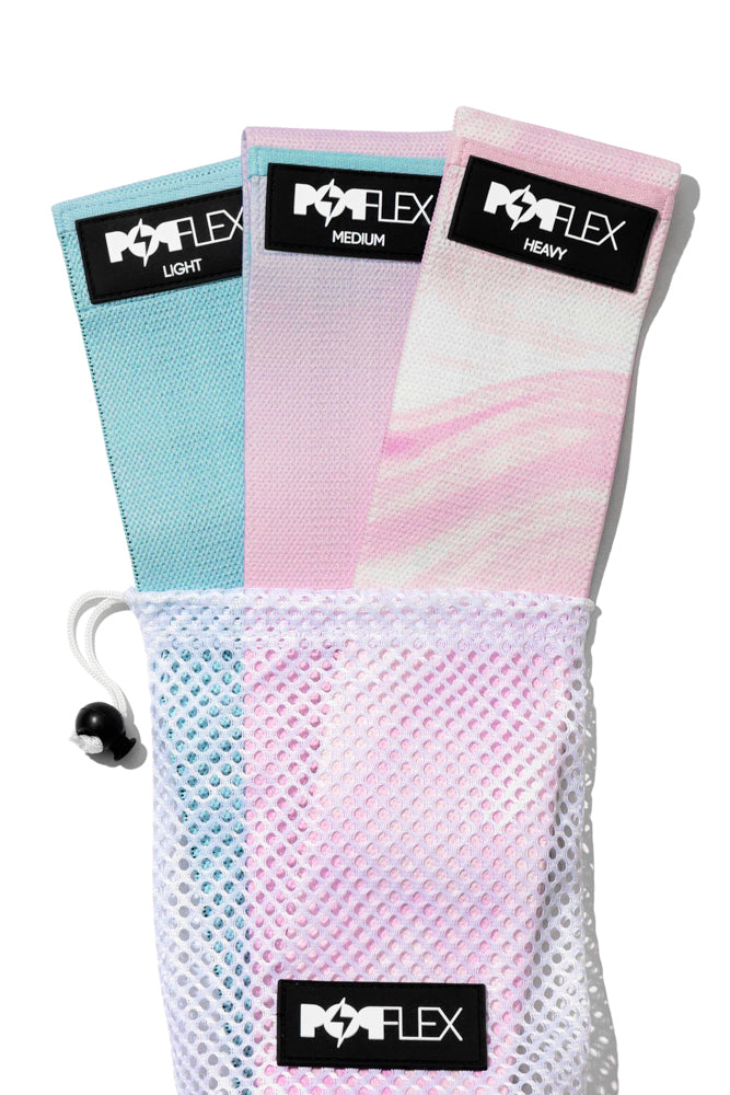 Cotton Candy Booty Band Set