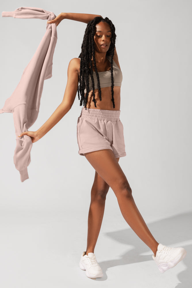 Ooey Gooey Lounge Shorts with Pockets - Ballet Slipper