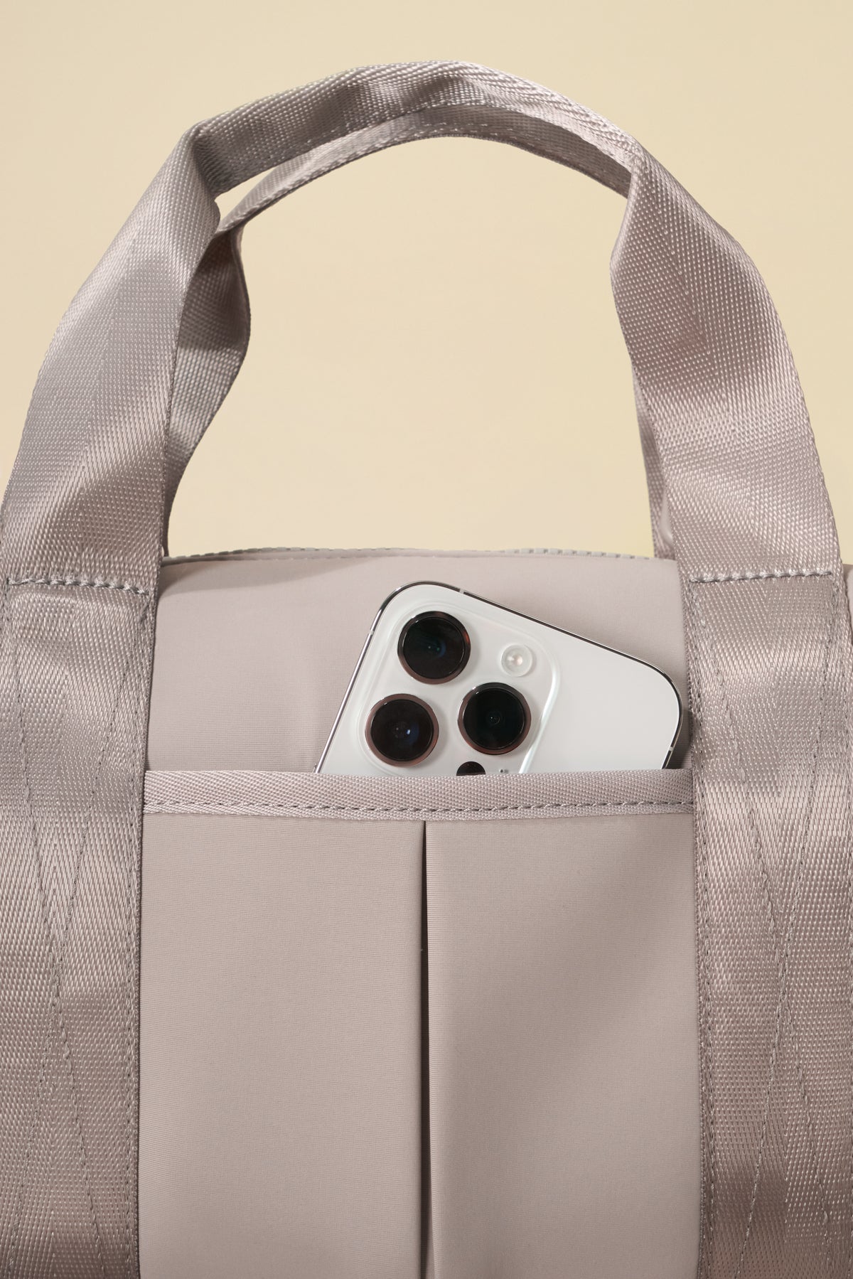 Baby Belladonna Duffle - Smoky Taupe