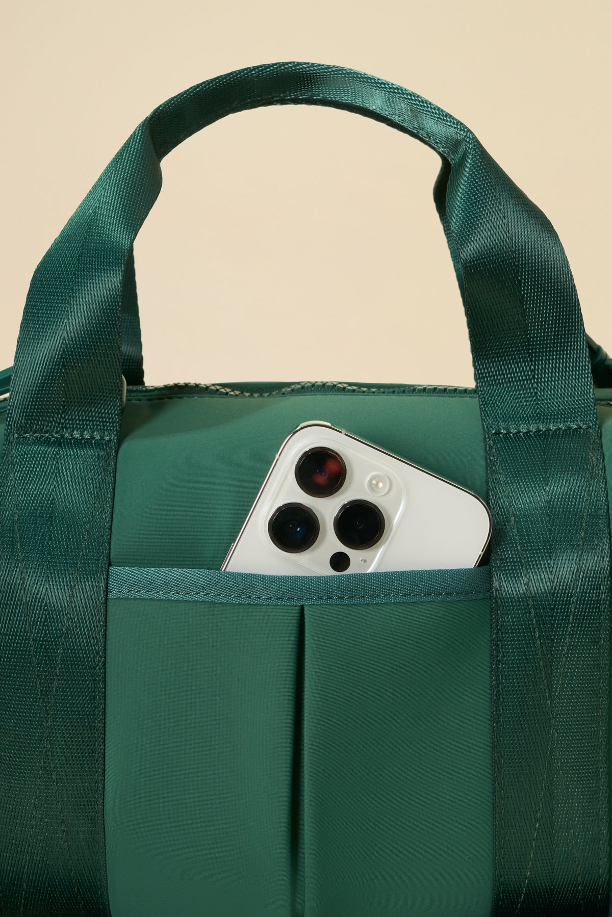 Baby Belladonna Duffle - Botanical Green