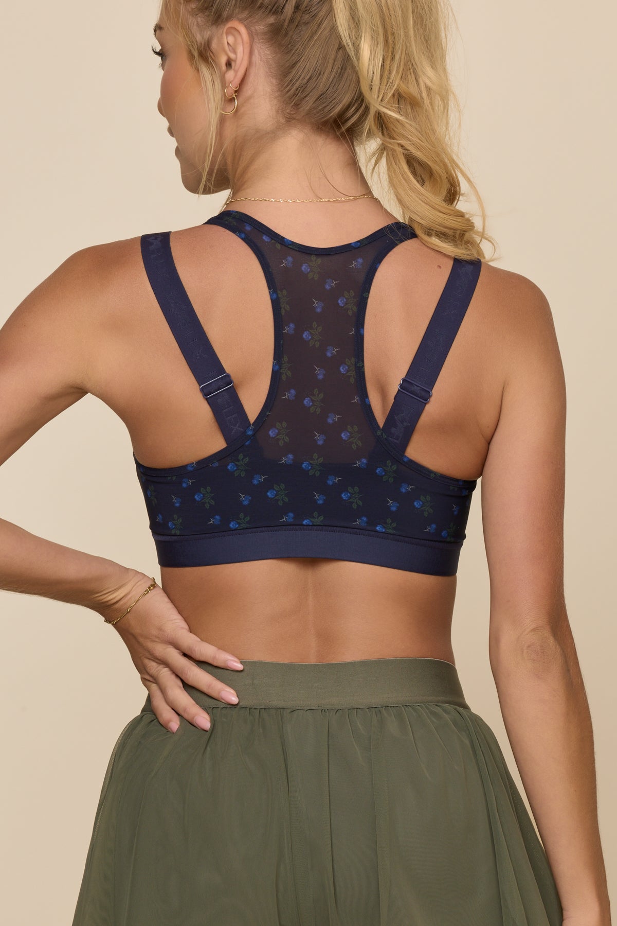 Zip Superbra® - Navy Rosette – POPFLEX®
