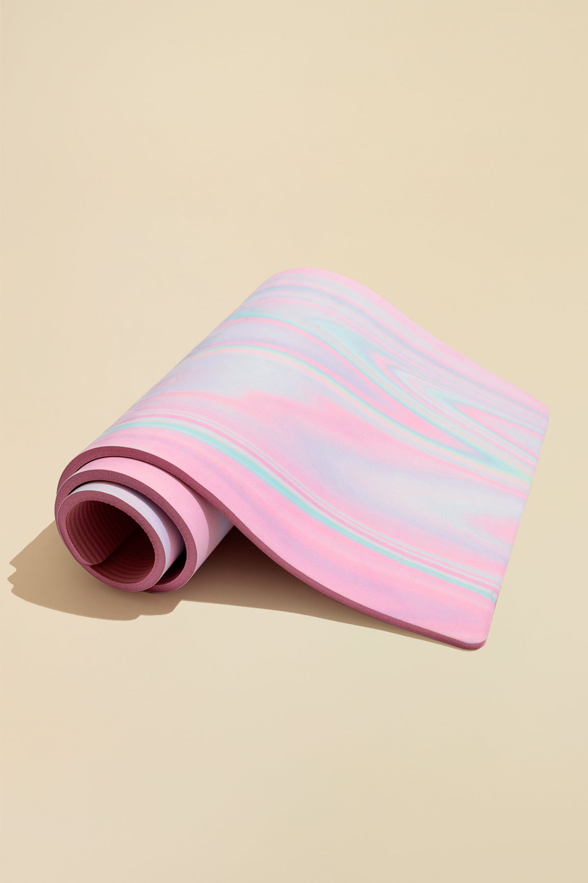 CloudCushion Vegan Suede Yoga Mat - Prismatic 0.5” Thick – POPFLEX®