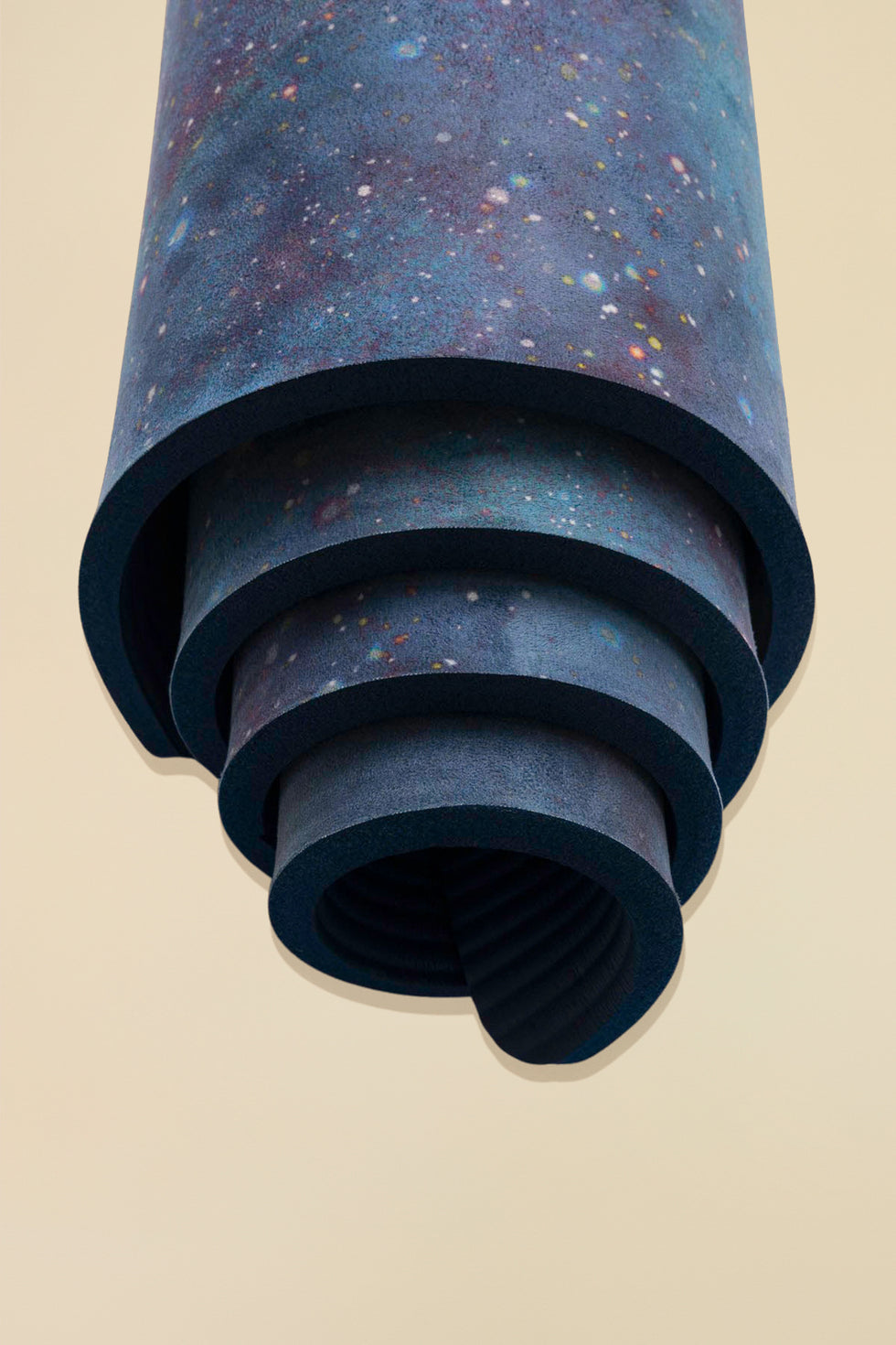 CloudCushion Vegan Suede Yoga Mat - Cool Cosmos 0.5