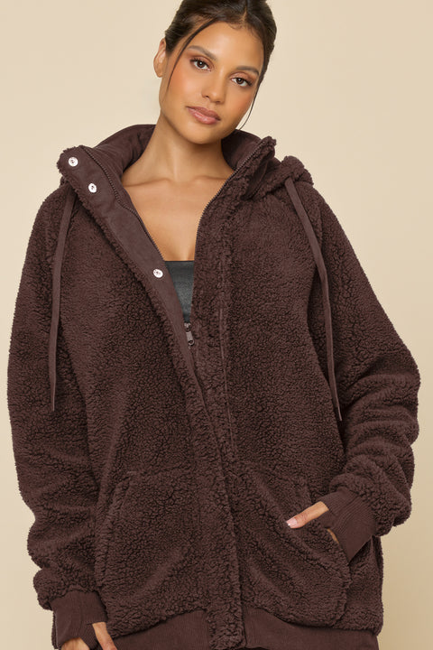 Bear Hug Jacket - Ganache – POPFLEX®