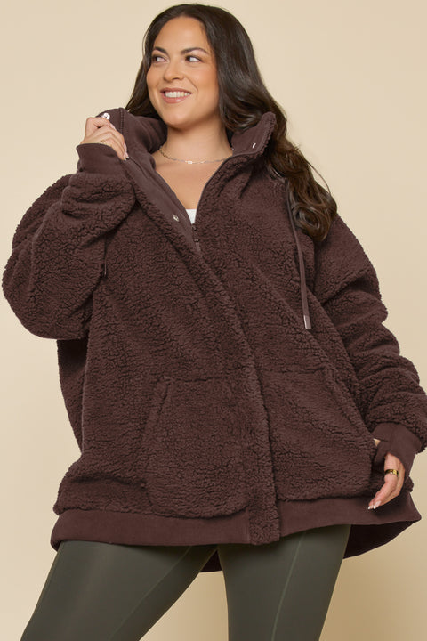 Bear Hug Jacket - Ganache – POPFLEX®