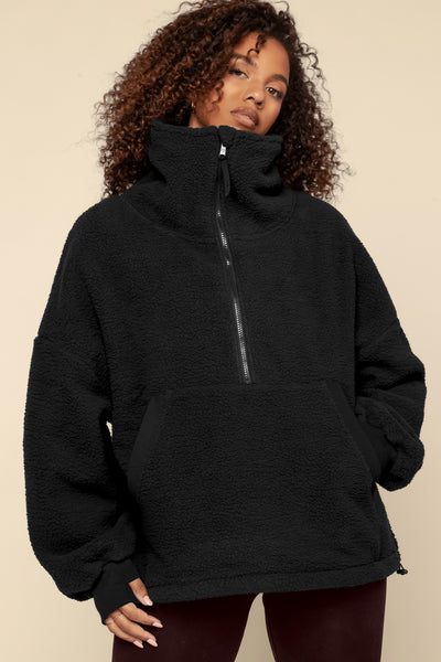 BigHugFleeceHalfZipSweater-