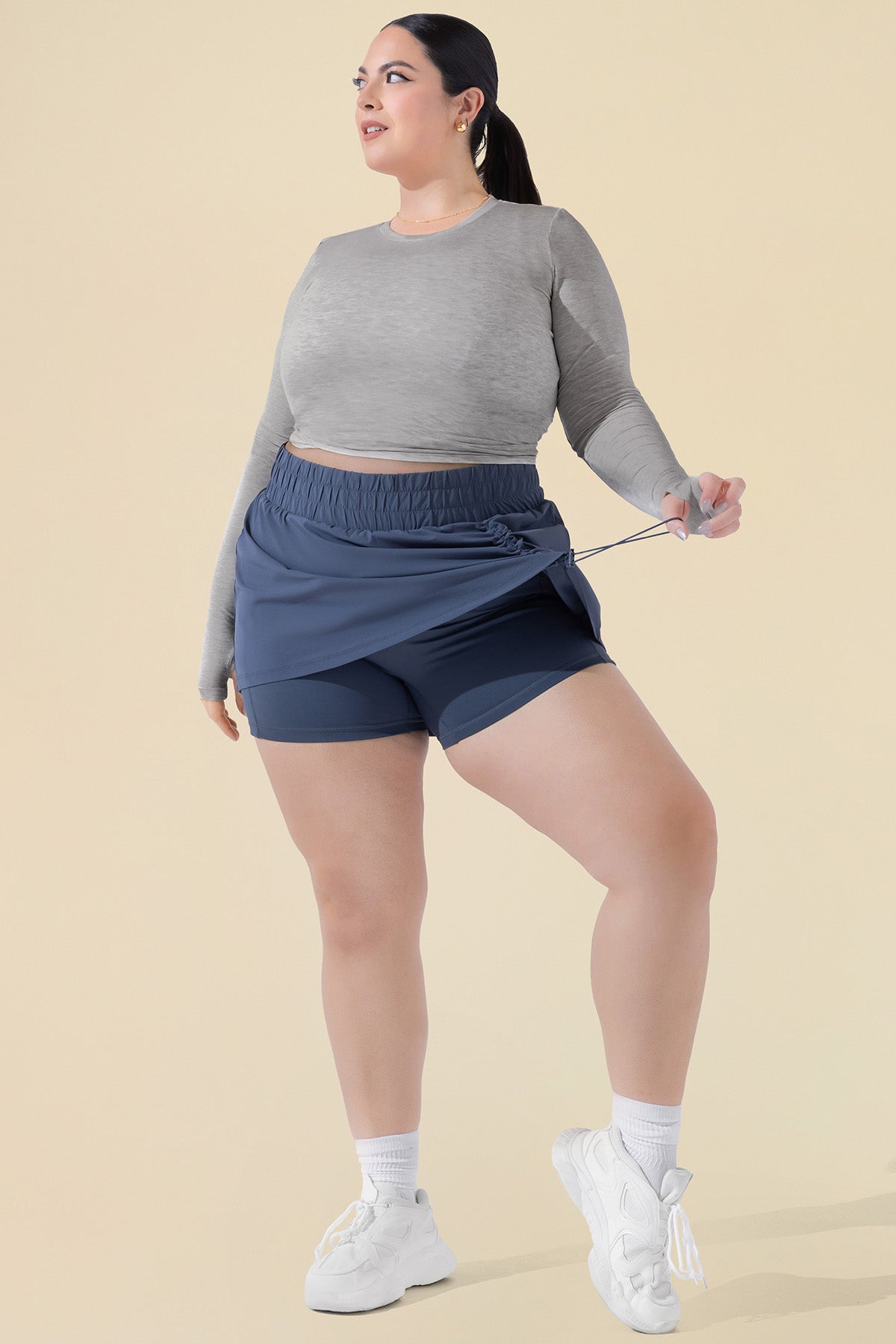 Bungee Superskort™ - Navy – POPFLEX®