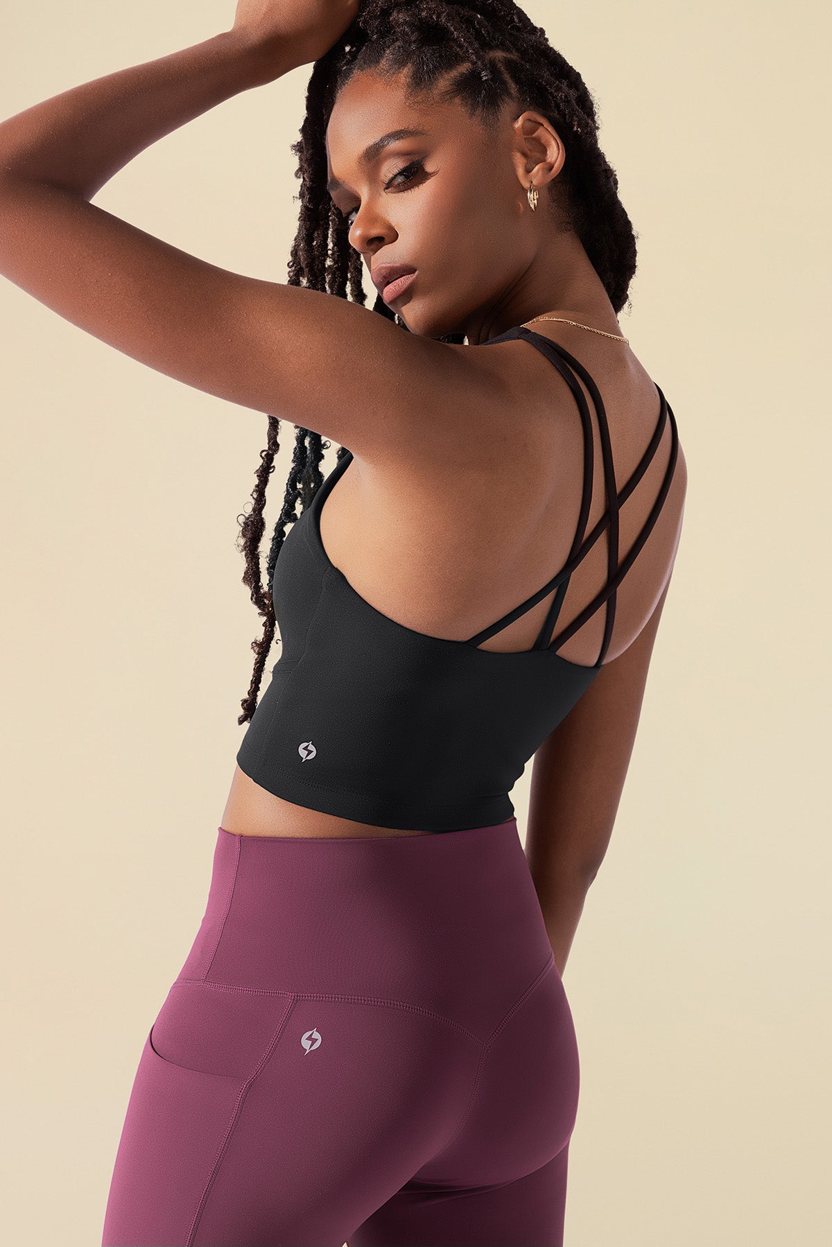 Cleo Corset Crop Bralette - Black – POPFLEX®