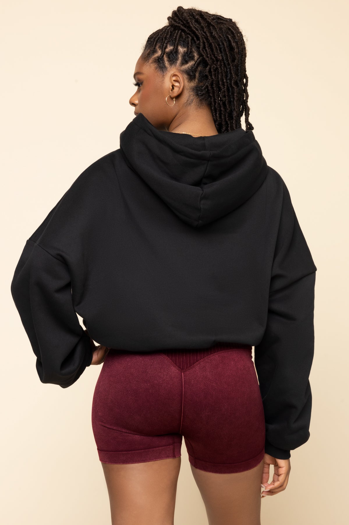 Pullover Cloud Hoodie - Black