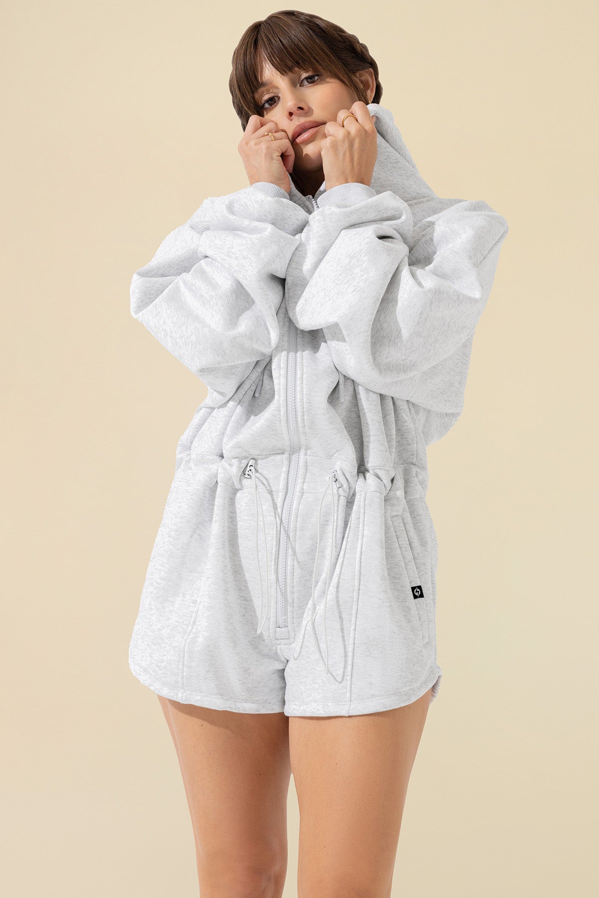 Cloud Romper - Heather Grey – POPFLEX®