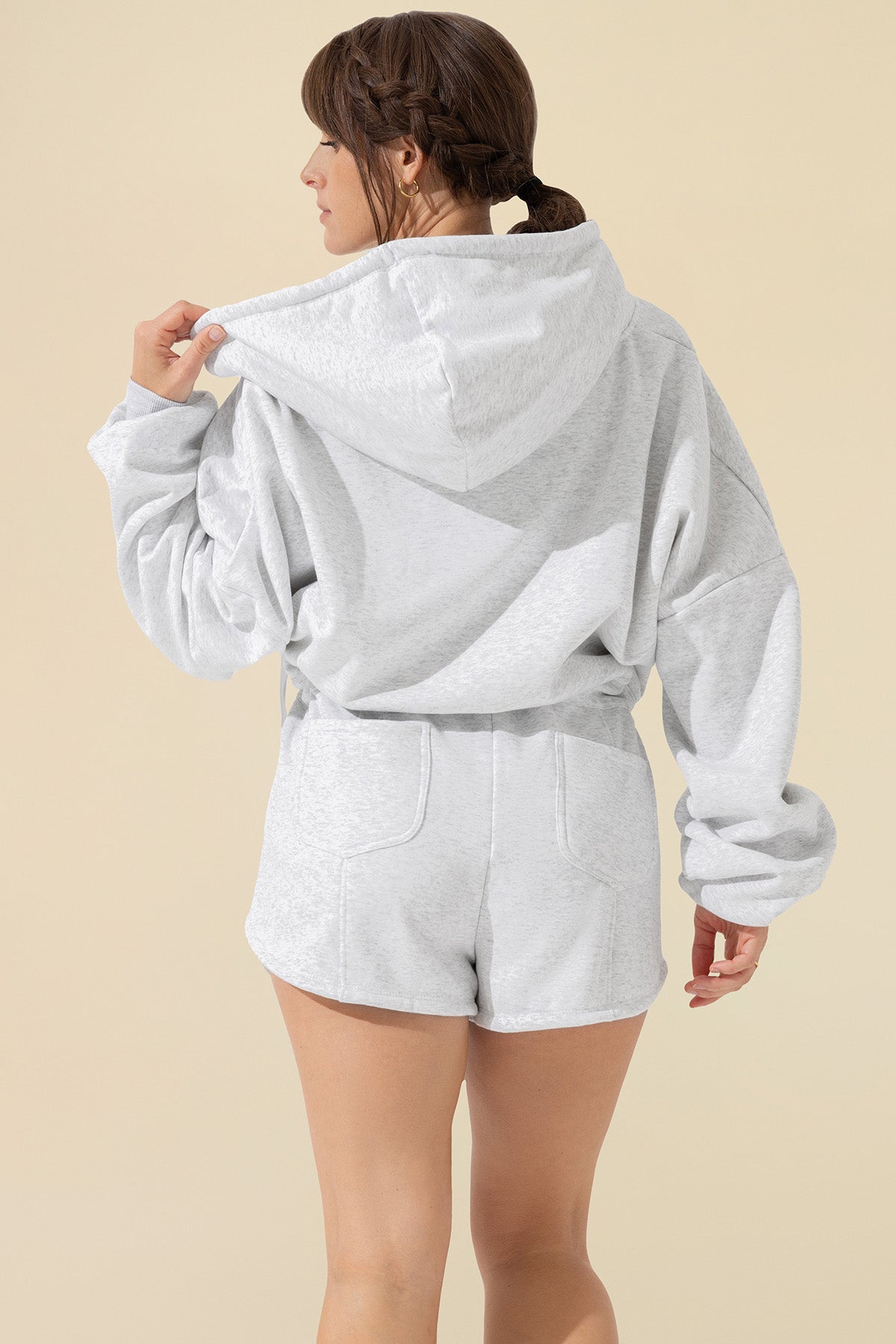 Cloud Romper - Heather Grey – POPFLEX®