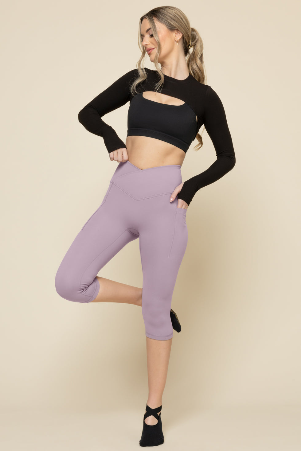 Crisscross Hourglass® Capri - Dusty Mauve – POPFLEX®