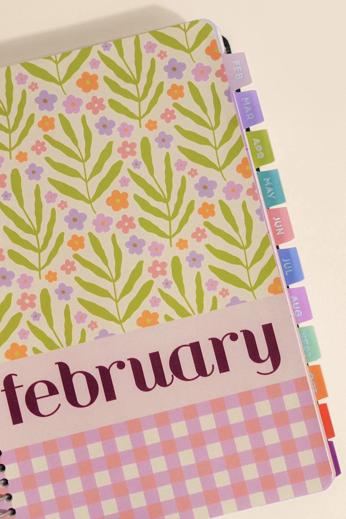 2026 Fit Planner - Multicolor Floral