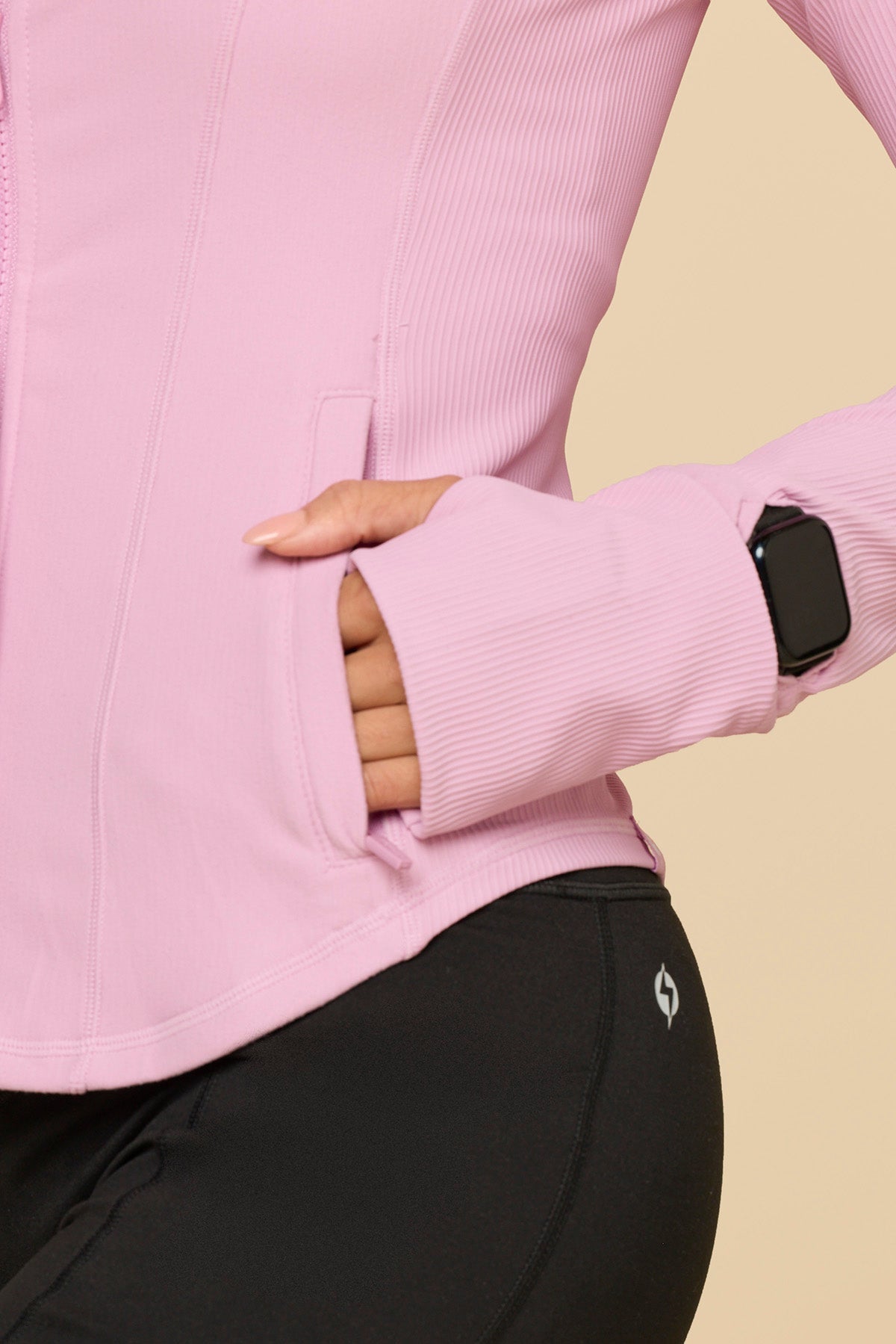 Corset Zip Jacket - Pink Lavender – POPFLEX®