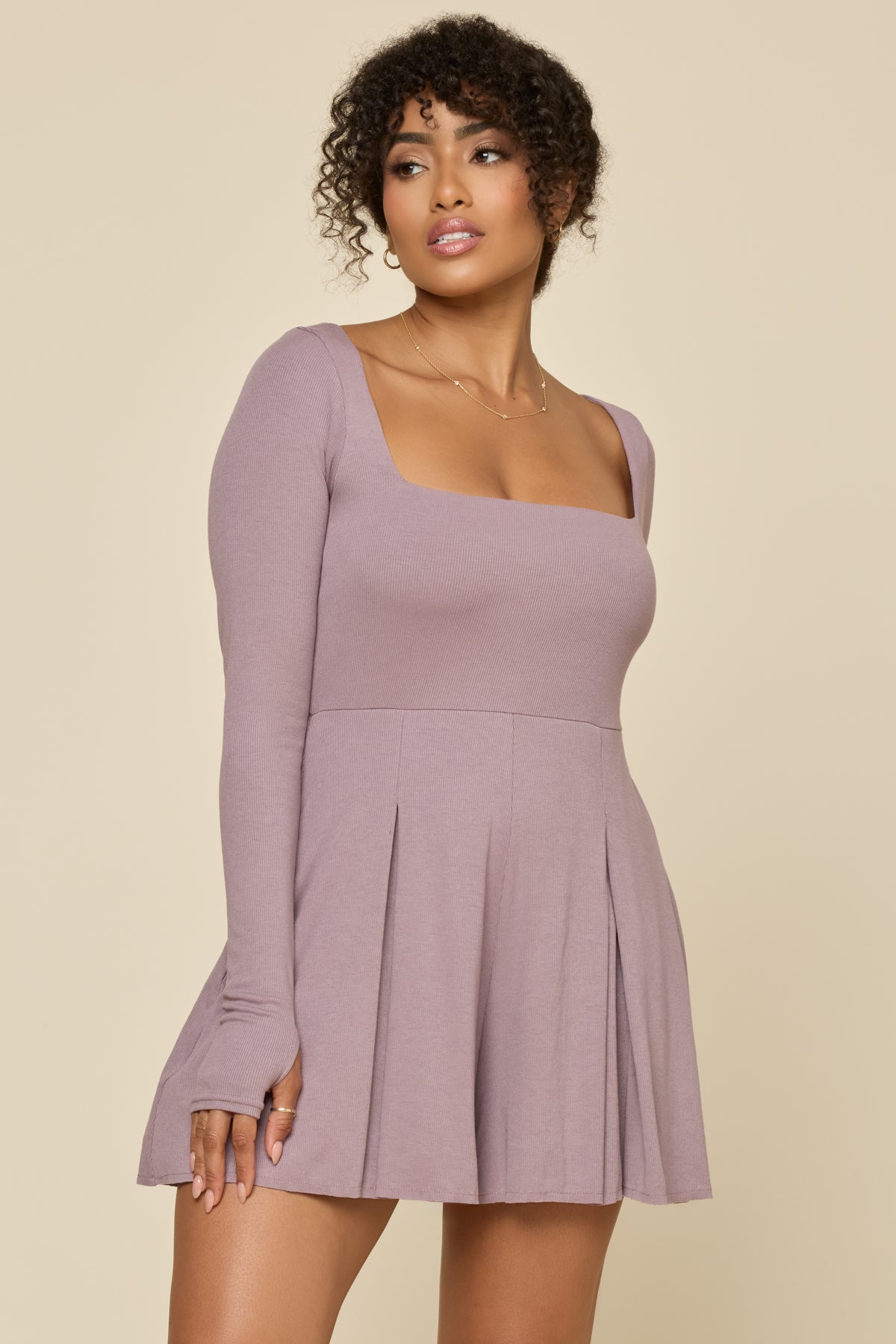 Go with the Flow Long Sleeve Romper - Dusty Mauve – POPFLEX®
