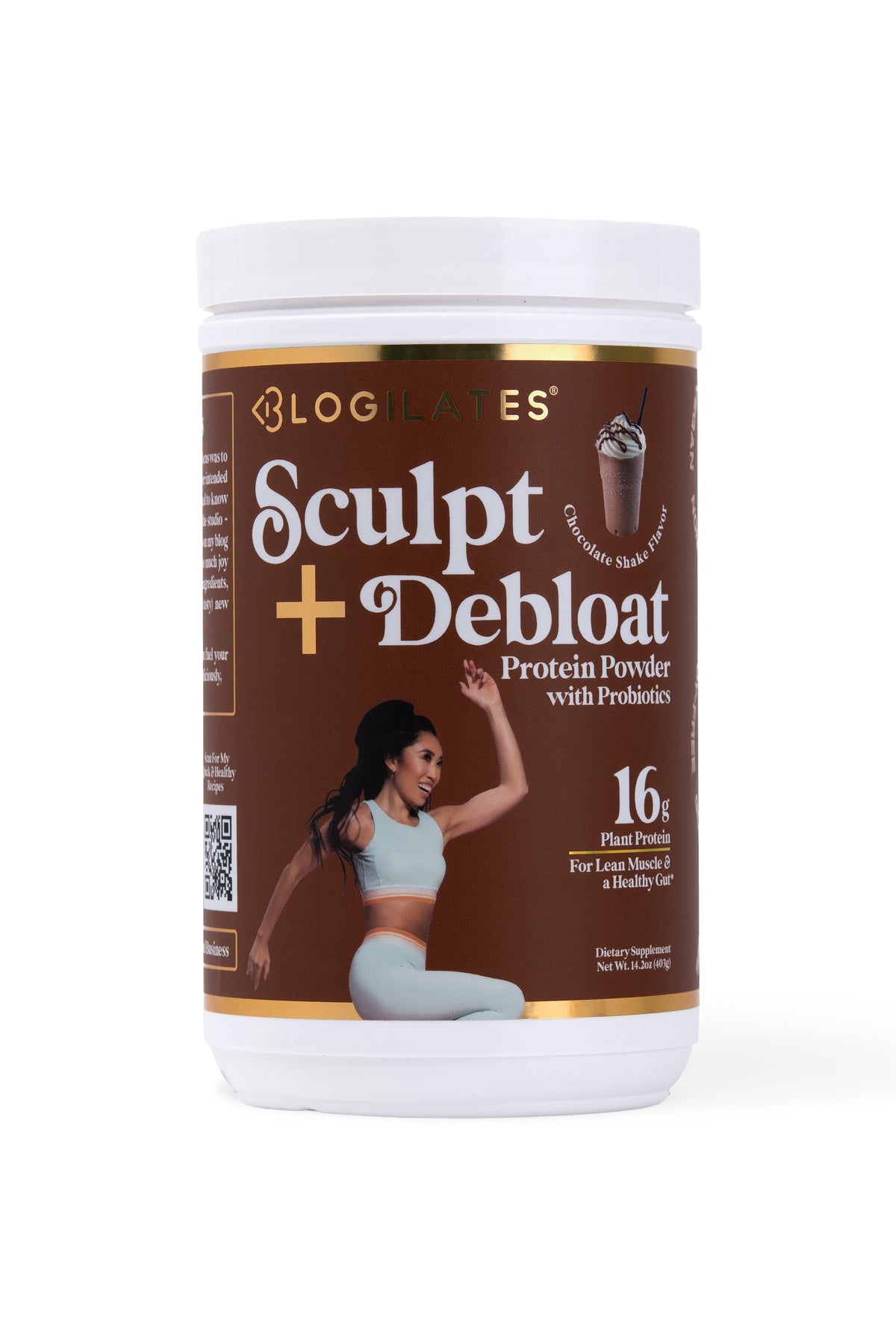 Sculpt & Debloat Vegan Plant-Protein Powder - Chocolate Shake