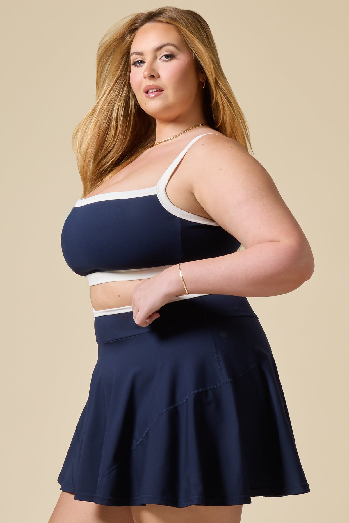It Girl Bra - Cosmic Navy Contrast