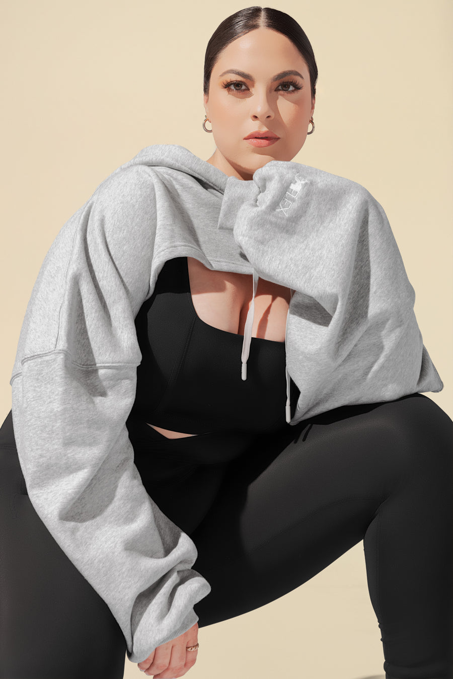 Cloud Shruggie - Heather Grey