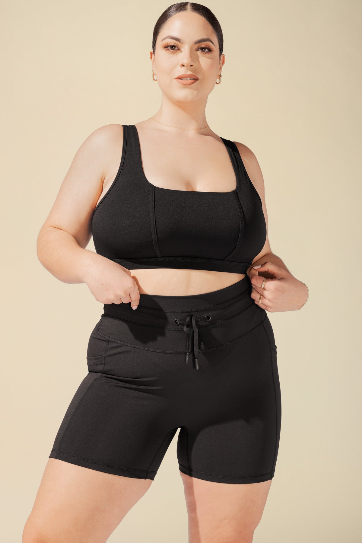 Cargo Booty Short - Black – POPFLEX®