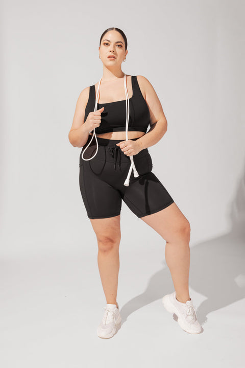 CARGO BIKER SHORTS - TROPICANA main image 1