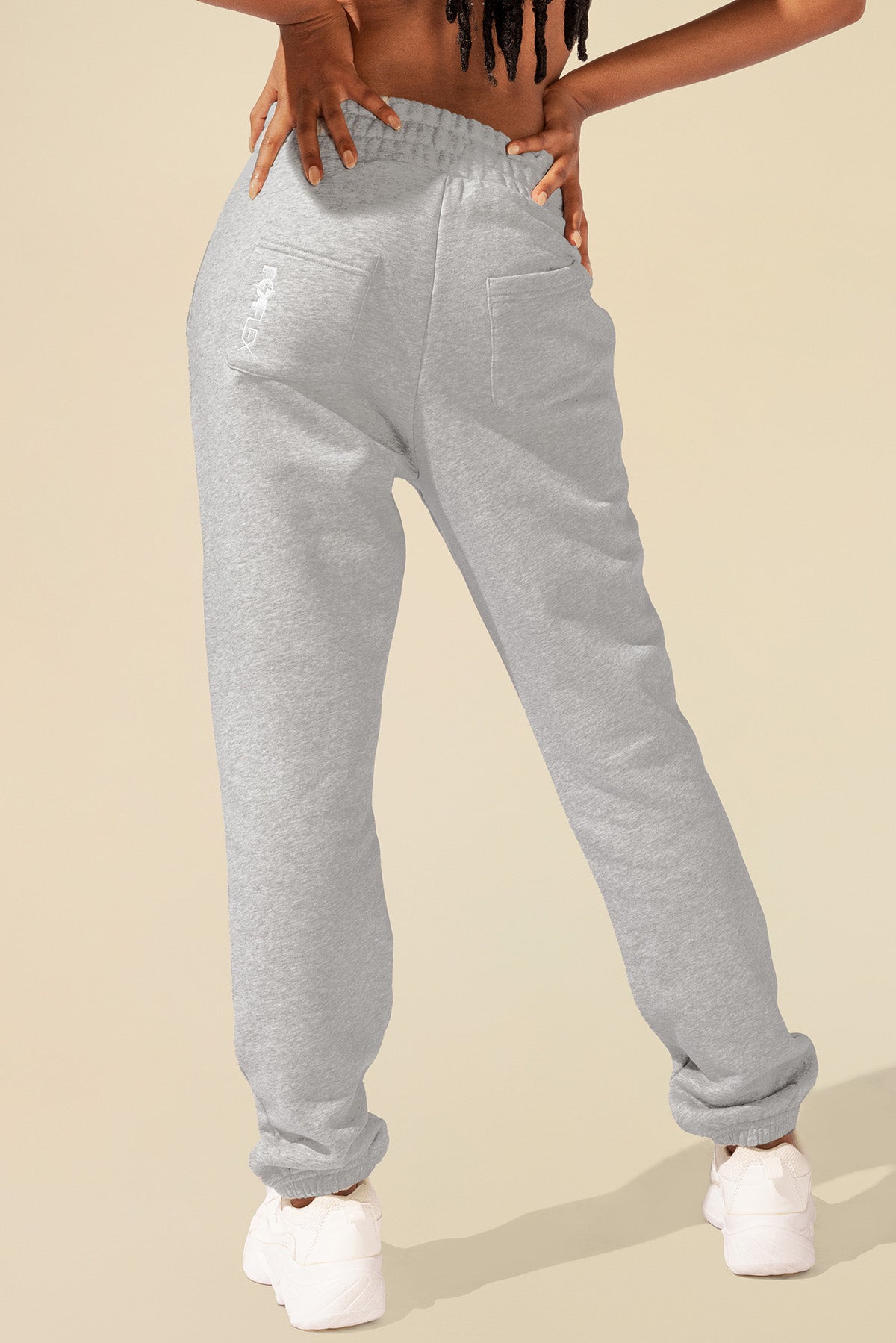 Cloud Rollover Sweatpant Heather Grey
