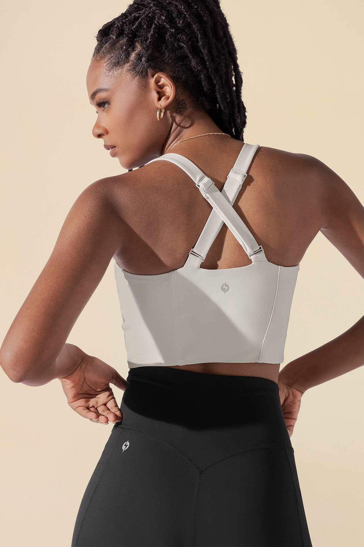 Daphne Corset Crop Top - Light Sand – POPFLEX®