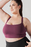 Campbell Corset Top - Plum