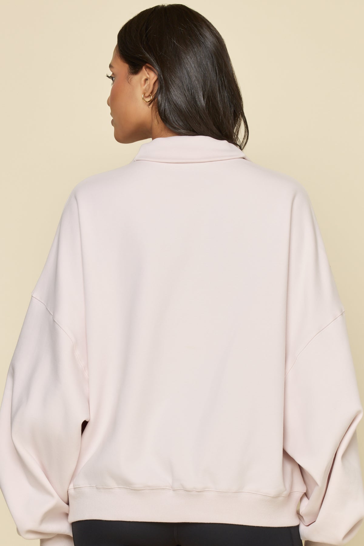 Ooey Gooey Half Zip Sweater - Pink Ice – POPFLEX®
