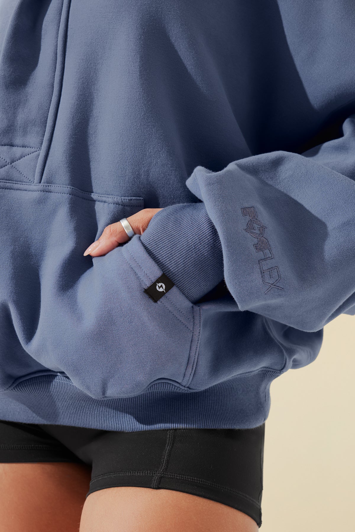 Ooey Gooey Half Zip Sweater - Blue Dusk – POPFLEX®