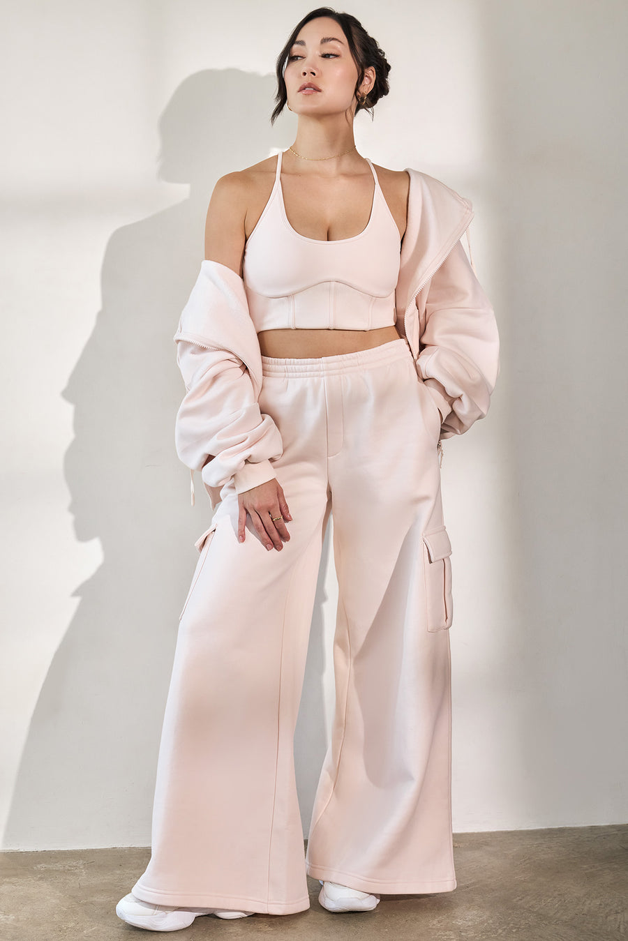 Cloud Cargo Sweatpant - Tutu Pink