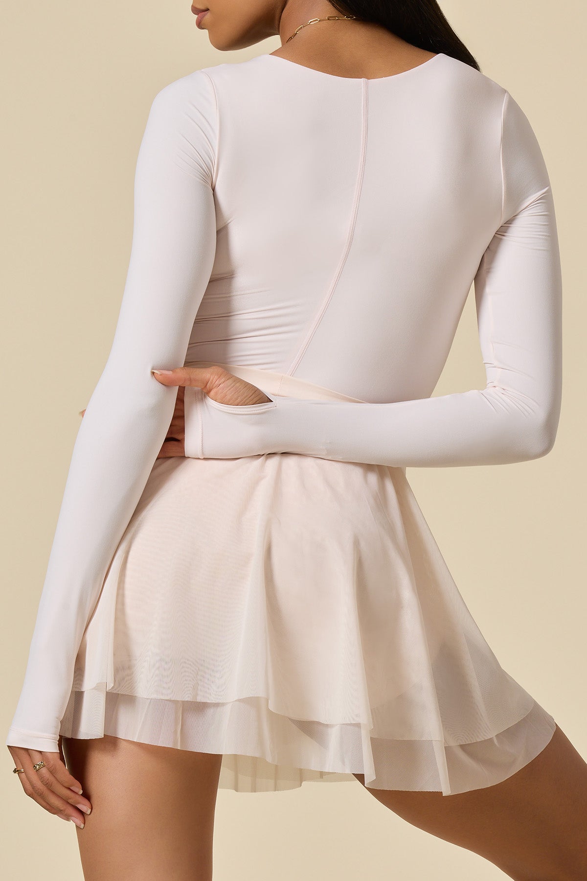 Scoop Me Off My Feet Bodysuit - Pastel Pink