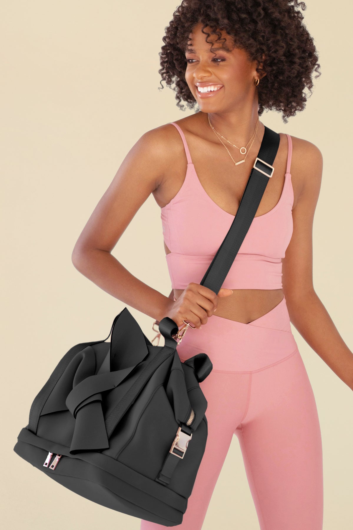 ヨガボルダー Belladonna Duffle - Black – POPFLEX®