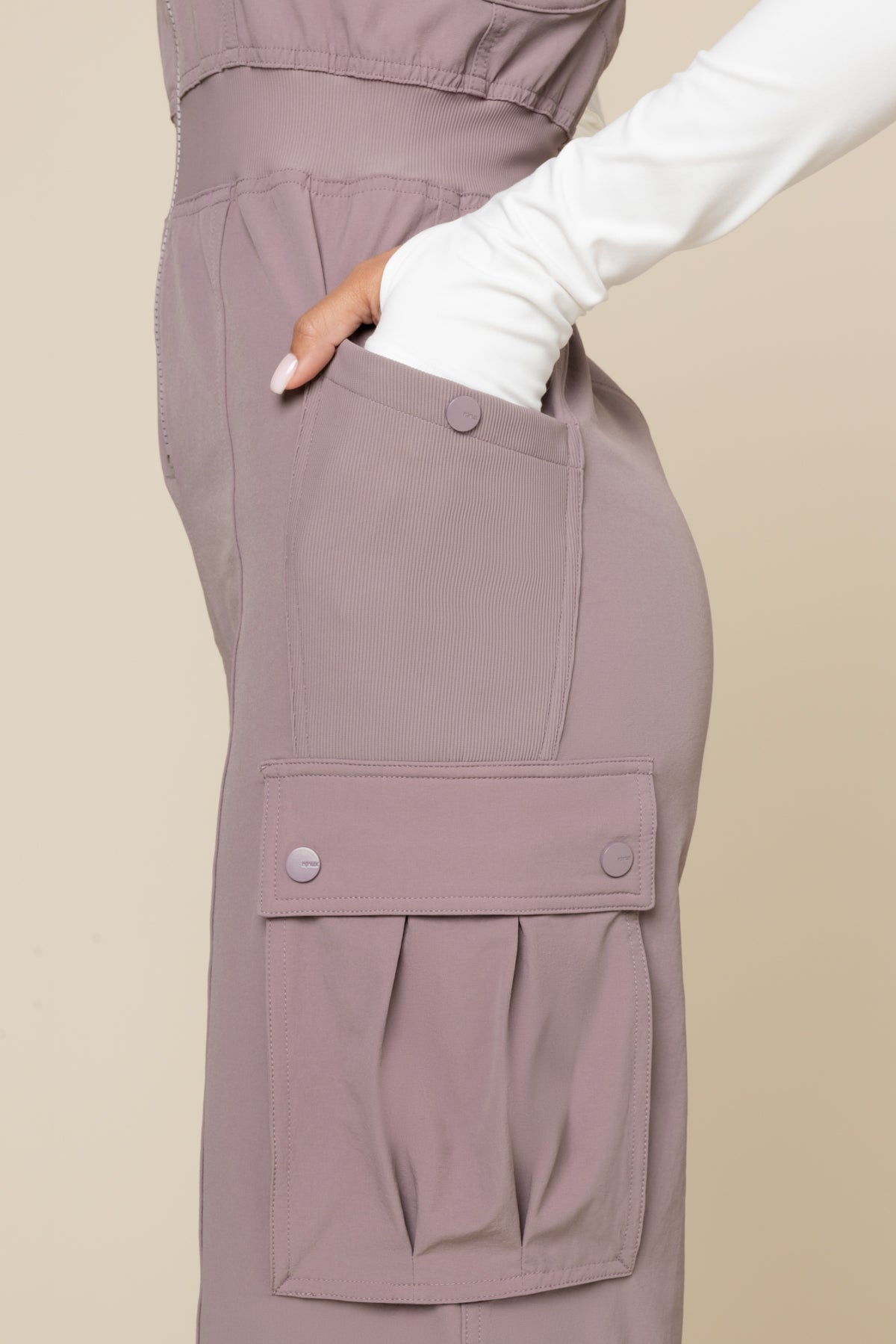 Take a Hike Overalls - Dusty Mauve