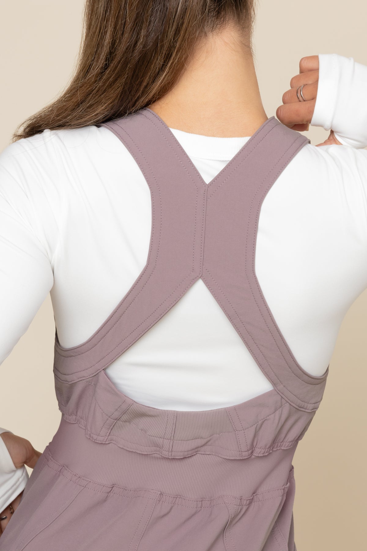 Take a Hike Overalls - Dusty Mauve